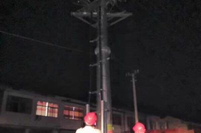 10kⅤ線路柱上開(kāi)關(guān)、變壓器樁頭、高壓線路導(dǎo)線搭頭處等進(jìn)行紅外測(cè)溫