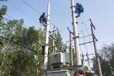 50千伏安變壓器更換為400千伏安變壓器，保障居民清涼度夏