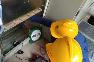 10千伏共集線(xiàn)952電纜的絕緣電阻檢測(cè) 直流泄漏 交流耐壓試驗(yàn)