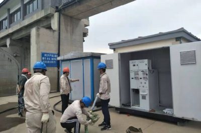 金湖縣供電公司新增安裝6臺(tái)、總?cè)萘?780千伏安配電變壓器