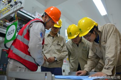 110千伏高橋變2號主變擴(kuò)建施工現(xiàn)場進(jìn)行五防驗(yàn)收