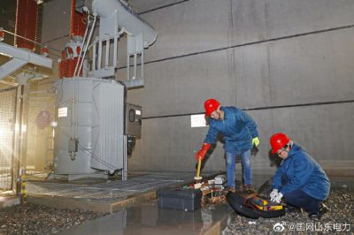 國(guó)網(wǎng)山東電科院開(kāi)展了送電調(diào)試