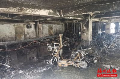 突發(fā)！100多輛電動(dòng)車被燒毀！