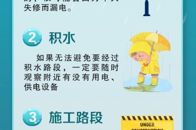 暴雨雷電頻繁，出行謹(jǐn)防觸電