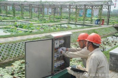 國網(wǎng)南京市江北新區(qū)供電公司安裝變壓器、環(huán)網(wǎng)柜、配電箱等配電設(shè)備