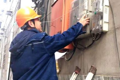 對銀頂今城小區(qū)采集失敗戶進行設備排查