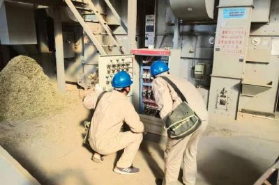 聯(lián)合農機檢查??確保秋季用電安全