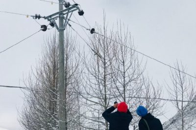 重點(diǎn)巡視桿塔、線路設(shè)備覆雪等情況