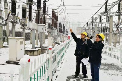 對變電站設備，110千伏、35千伏線路，配網(wǎng)線路設備進行特巡
