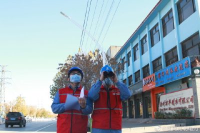 對10千伏烏何5840線路進(jìn)行巡視測溫