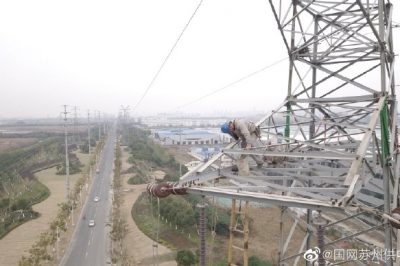 110千伏線路和一條220千伏線路上安裝各類(lèi)傳感器647個(gè)